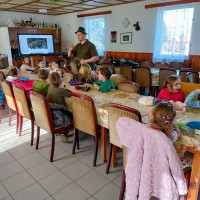 2023-02-21 Myslivecká beseda s družinou 2.B