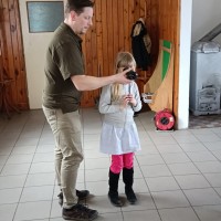 2023-02-21 Myslivecká beseda s družinou 2.B