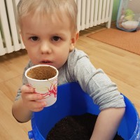 Příprava školky na Velikonoce