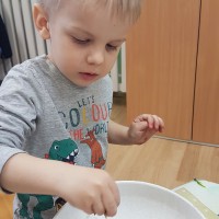 Příprava školky na Velikonoce