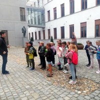 Návštěva radnice v Českých Budějovicích - třída 2. A