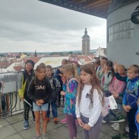 Návštěva radnice v Českých Budějovicích - třída 2. A