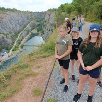 4.A a 4.B školní výlet do CHKO Český kras