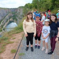 4.A a 4.B školní výlet do CHKO Český kras