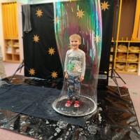 Kouzelník v MŠ - bublinová show