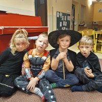 Včelky - halloweenské dopoledne