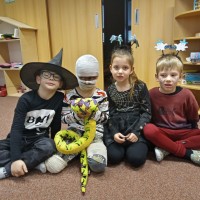 Včelky - halloweenské dopoledne