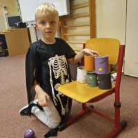 Včelky - halloweenské dopoledne