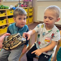 Návštěva zvířátek ze ZOO Hluboká